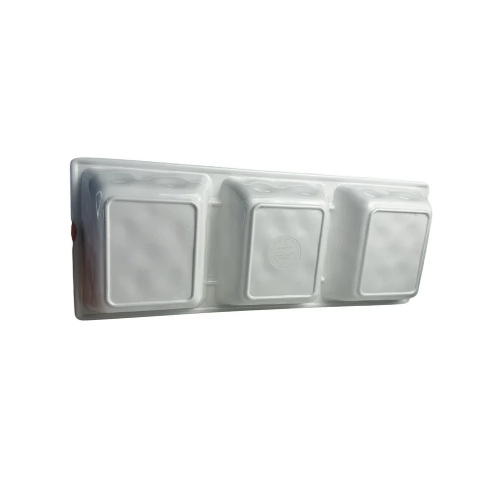 Certified International‎ Seville 3 Section Serving Tray Dish Portuguese Spanish